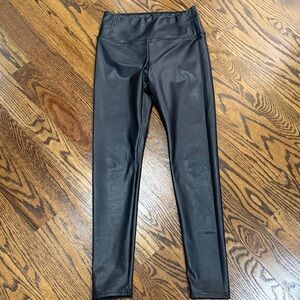 BP Faux Leather Black Leggings